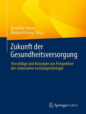 cover image of Zukunft der Gesundheitsversorgung
